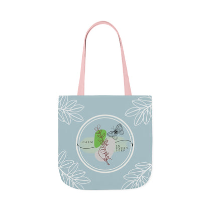 Calm In Every Step Tote Bag