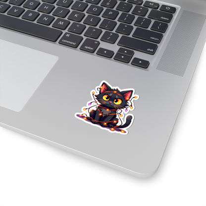 Halloween Sticker - Black Cat