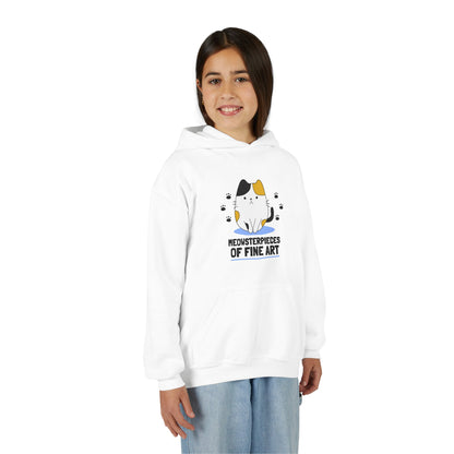 Cat Art Youth Hoodie