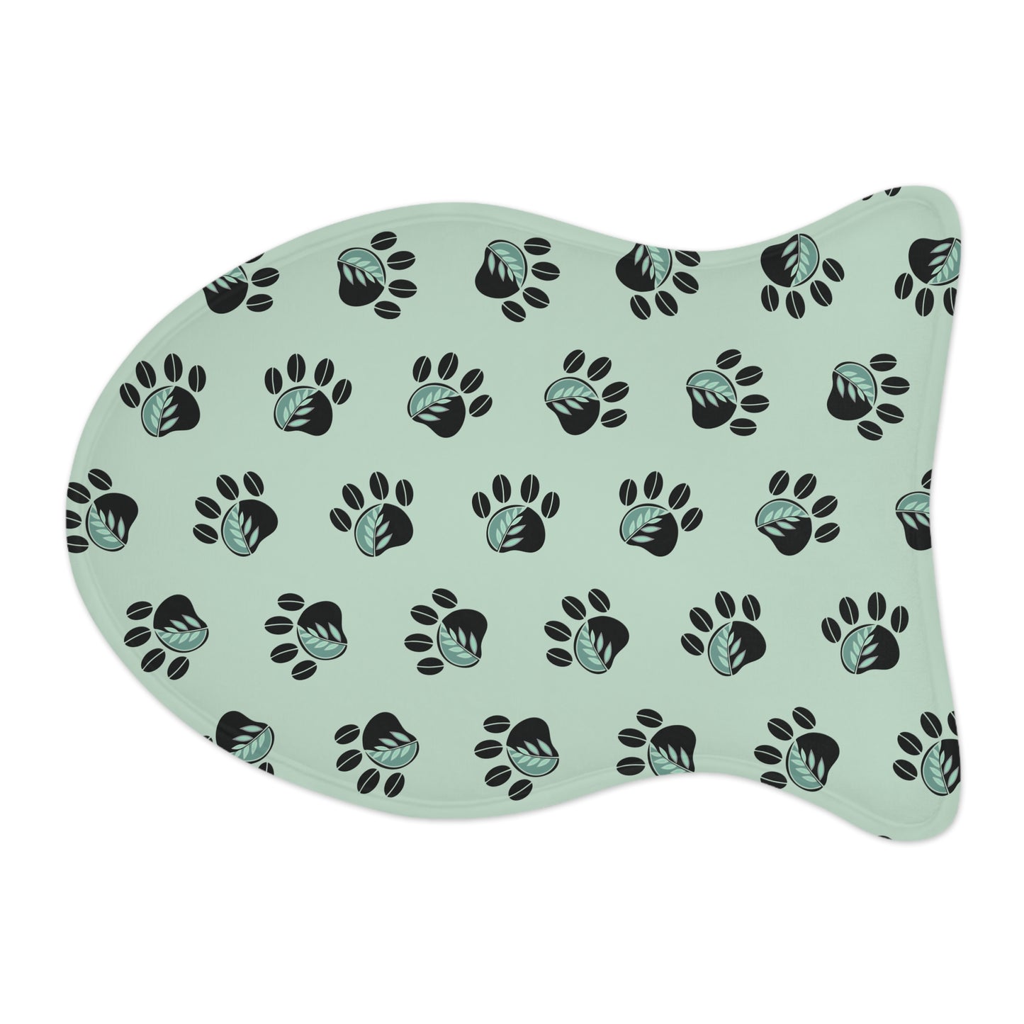 Pet Feeding Mats - Eucalyptus Design