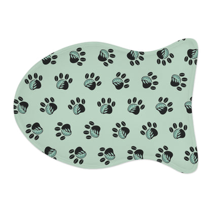 Pet Feeding Mats - Eucalyptus Design