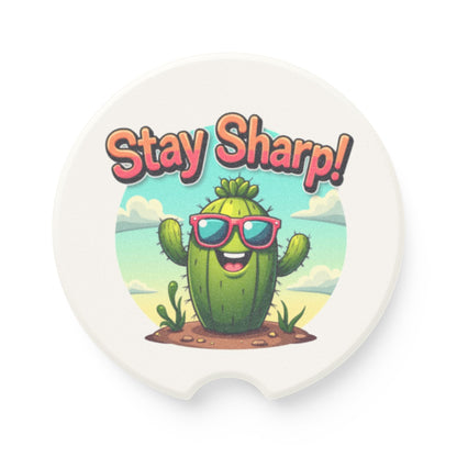 Car Coaster - Stay Sharp