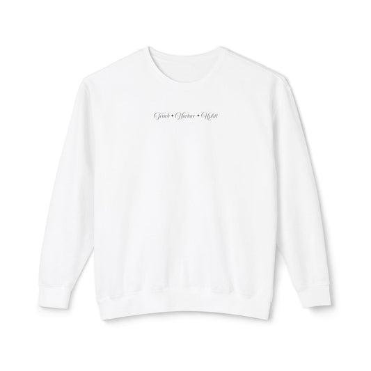 Teacher Appreciation Lightweight Crewneck Sweatshirt