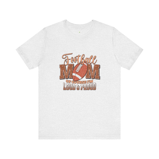 Football Mom Tee - Jersey Short Sleeve Tee