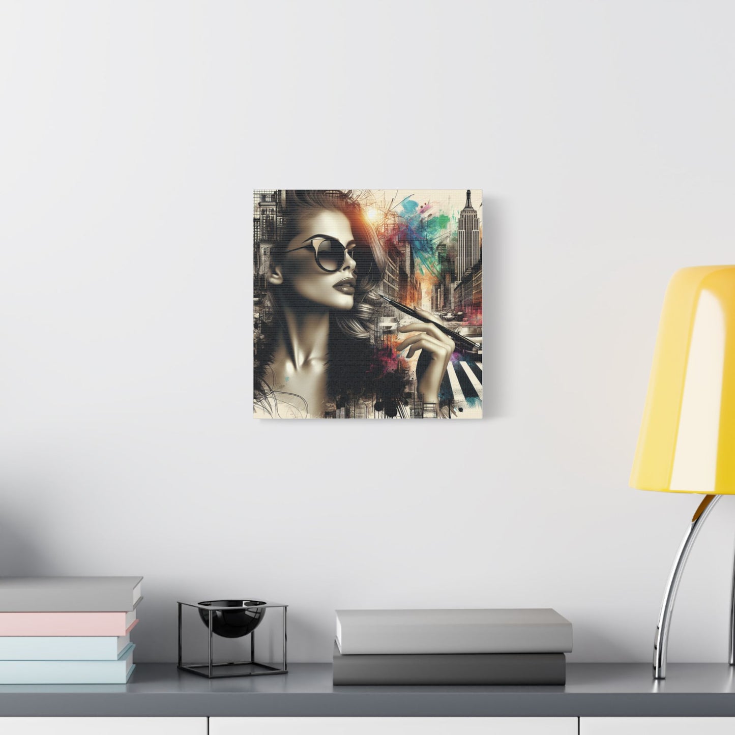 Urban Muse Satin Wall Art Decor