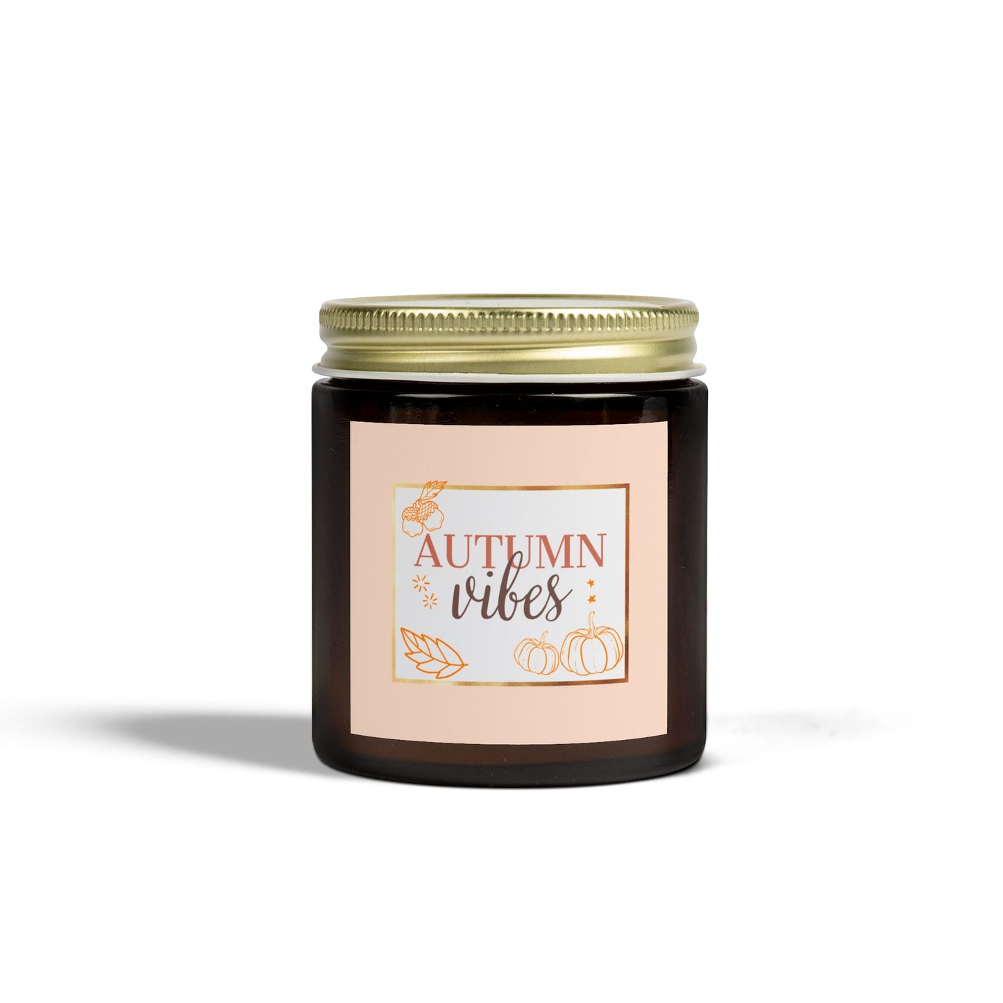 Candles, Coconut Apricot Wax (4oz, 9oz) - Autumn Vibes