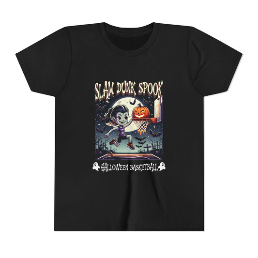 Youth Halloween Basketball Tee