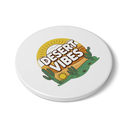 Desert Vibes Ceramic Coaster
