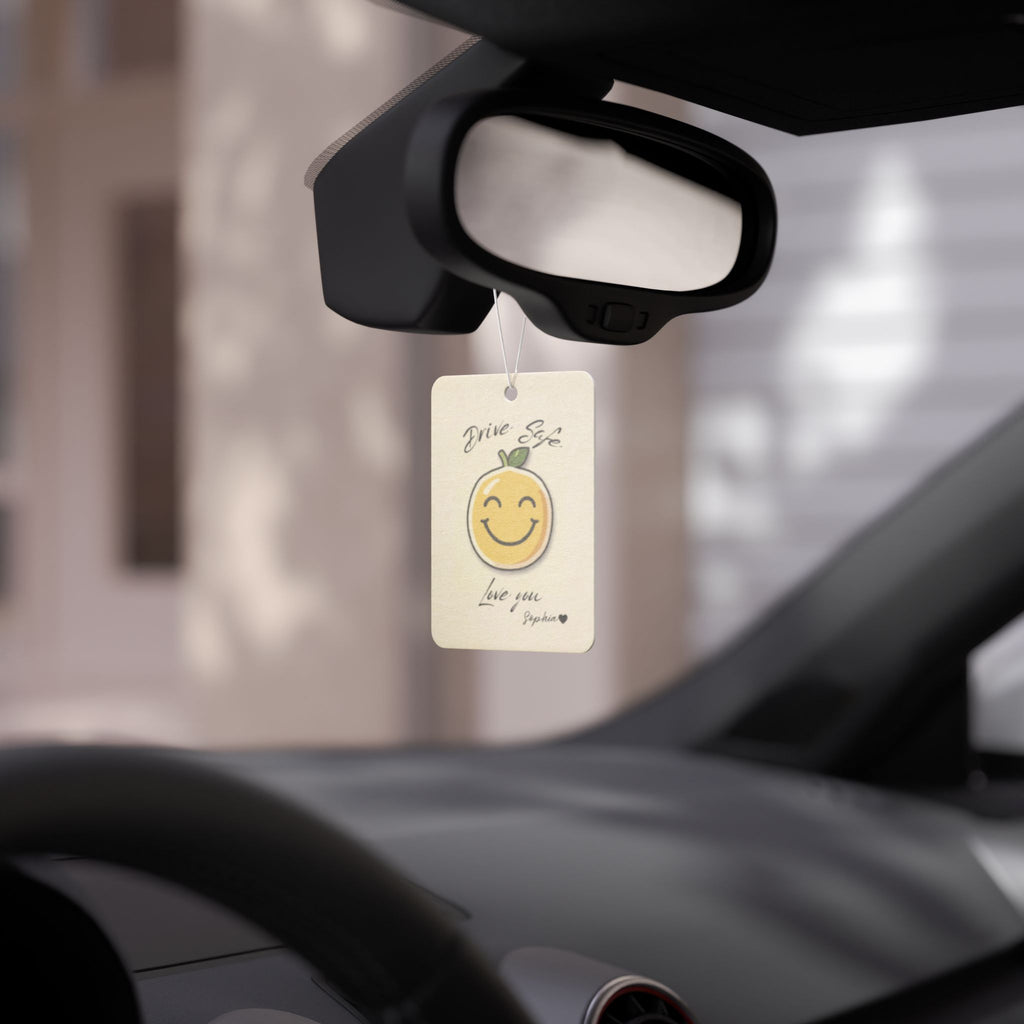 Drive Safe Car Air Freshener - Travel-Safe Scent for Drivers