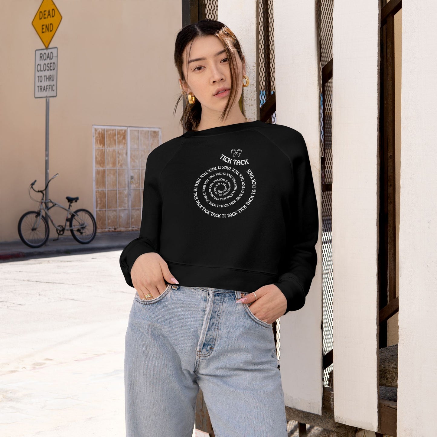 Trendy Women's Cropped Fleece Pullover, Cozy Sweatshirt for Casual Outfits, Perfect for Fall & Winter Wear, Gift for Her,