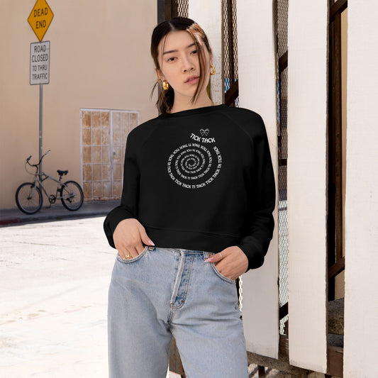 Trendy Women's Cropped Fleece Pullover, Cozy Sweatshirt for Casual Outfits, Perfect for Fall & Winter Wear, Gift for Her,