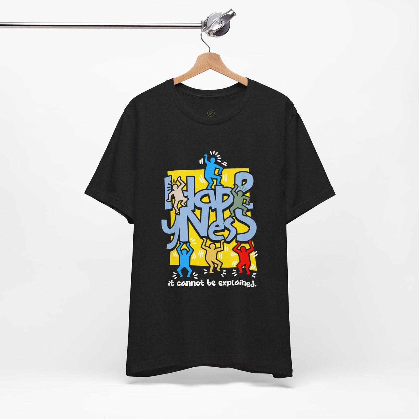 Unisex Jersey Short Sleeve Tee - Way to Happiness Design