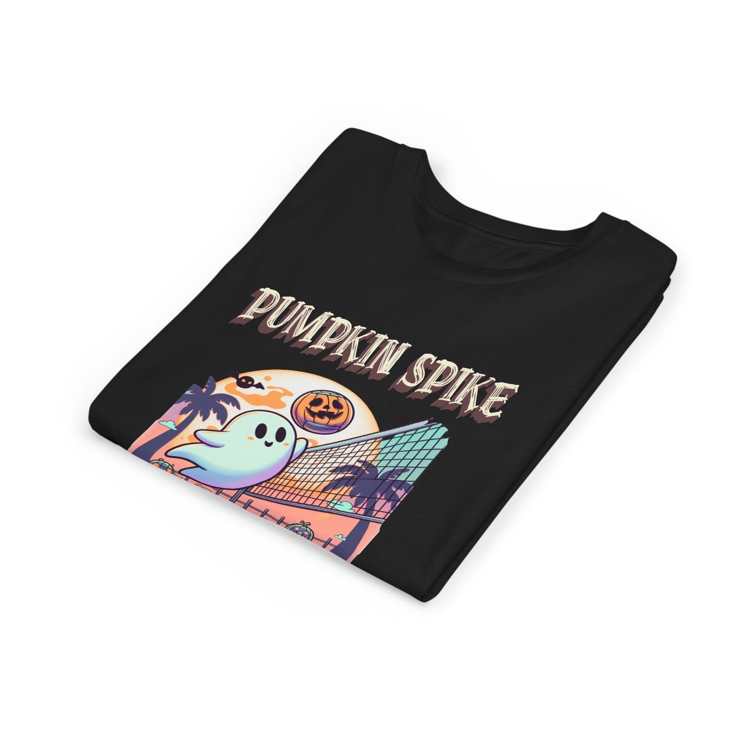 Youth Halloween Volleyball Tee