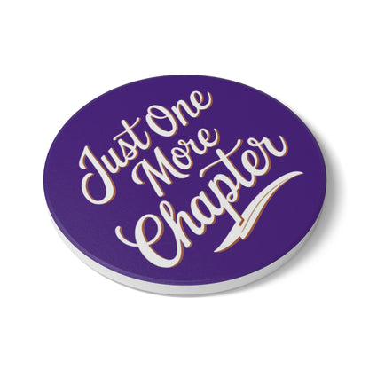 Reading Lover Ceramic Coaster