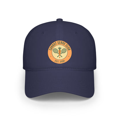 Tennis Lover Baseball Cap - Carrot Serve Club Cap