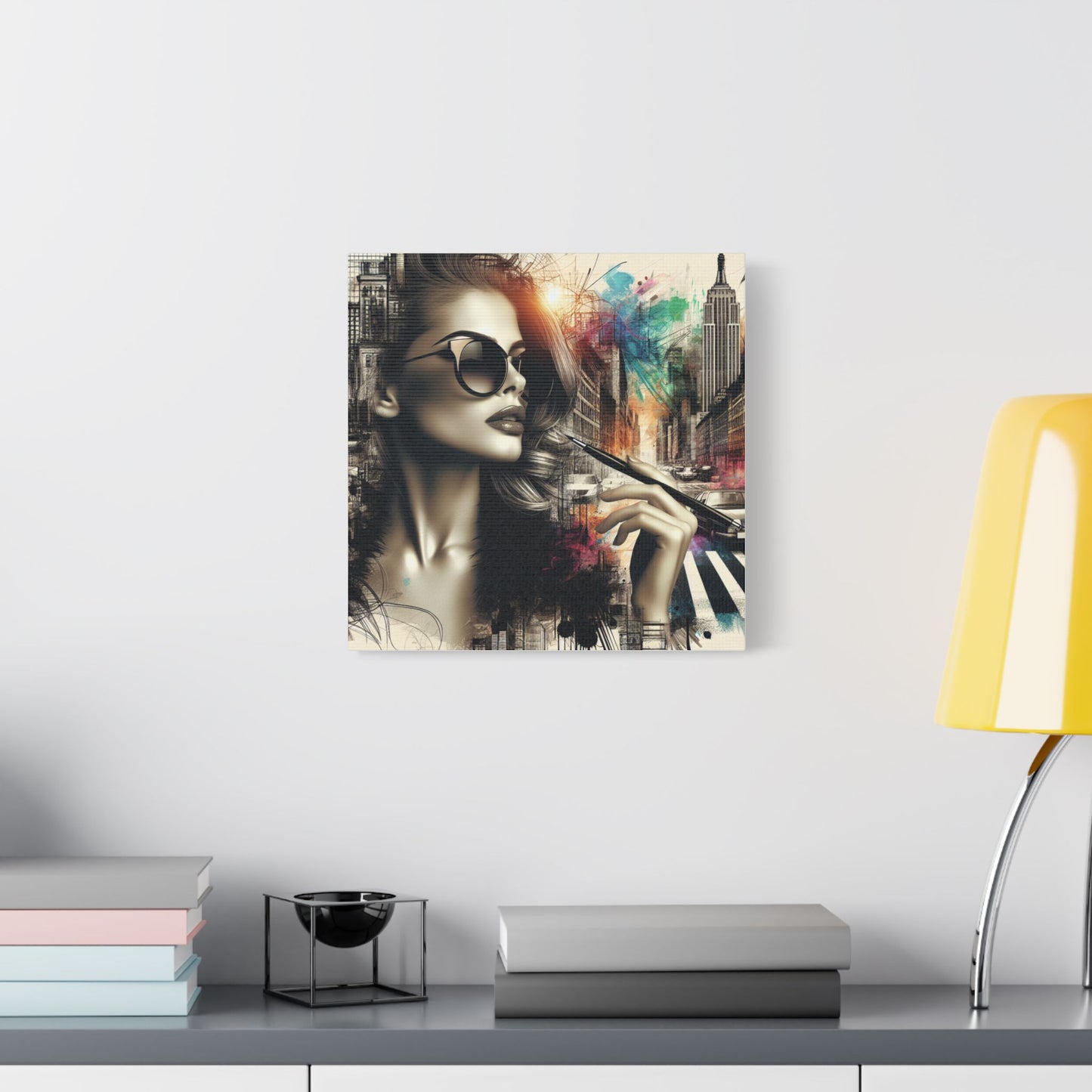 Urban Muse Satin Wall Art Decor