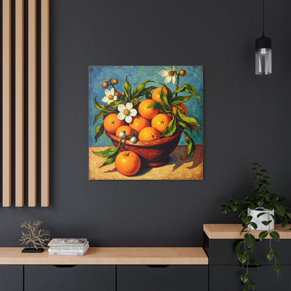 Vibrant Fruit Wall Art, Modern Canvas Decor