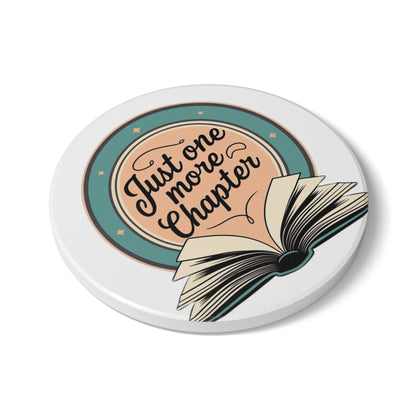Book Lover Ceramic Coaster