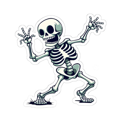 Halloween Kiss-Cut Stickers - Skeleton Design