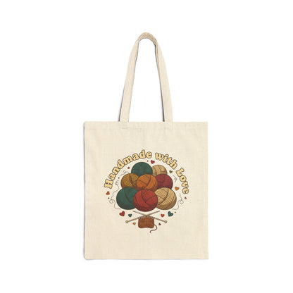 Knitting Art Tote Bag