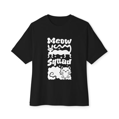 Oversized Tee - Meow Squad Unisex T-Shirt