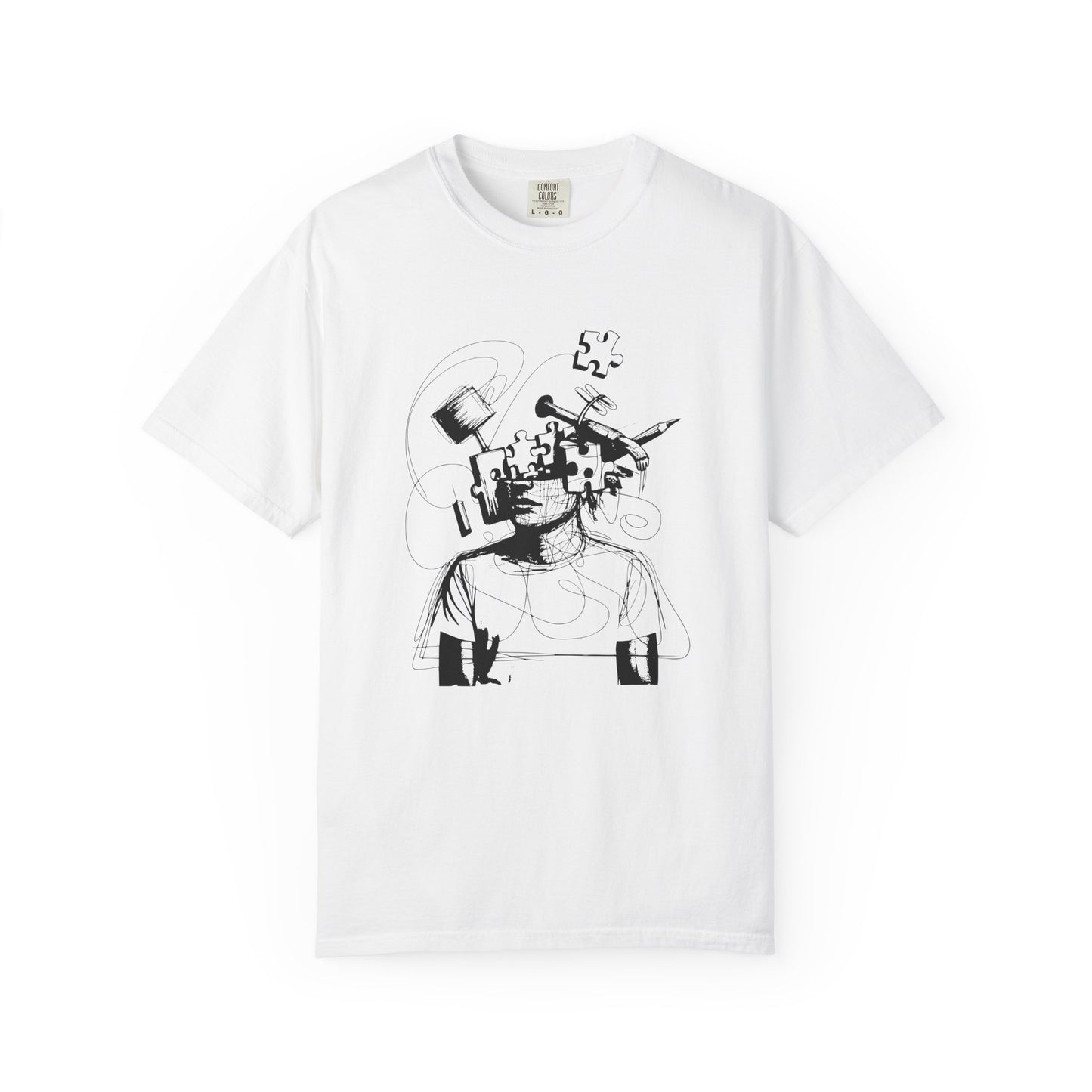Lost Puzzle T-Shirt — Vintage Puzzle Piece Graphic Tee