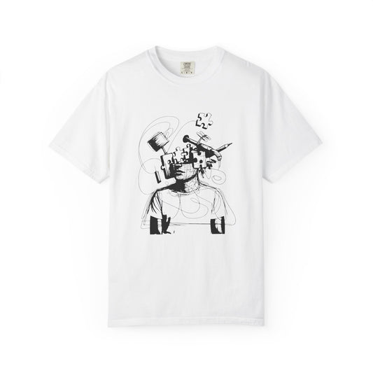 Lost Puzzle T-Shirt — Vintage Puzzle Piece Graphic Tee