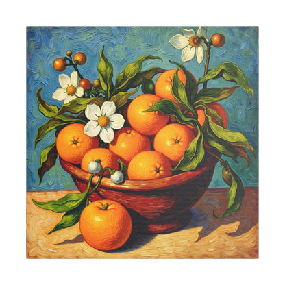 Vibrant Fruit Wall Art, Modern Canvas Decor