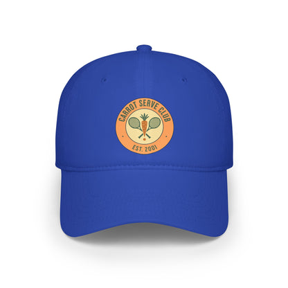 Tennis Lover Baseball Cap - Carrot Serve Club Cap
