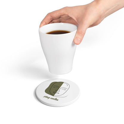 Motivational Ceramic Coaster