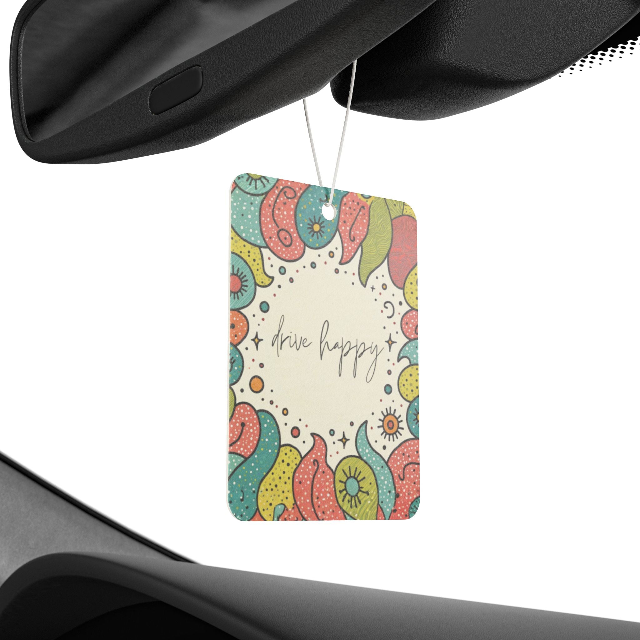 Drive Happy Car Air Freshener — Uplifting Scented Auto Freshener