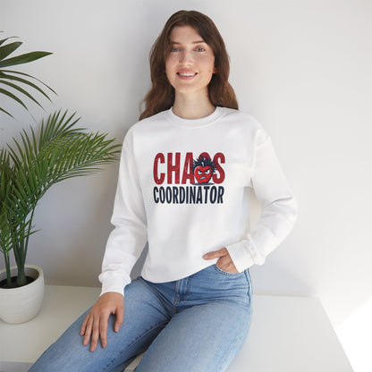 Teacher Sweatshirt - Chaos Coordinator Unisex Crewneck Sweatshirt