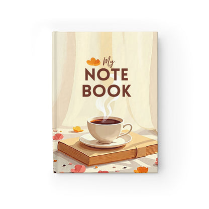 Cozy Floral Journal - Ruled Line, Perfect for Writers, Note Taking