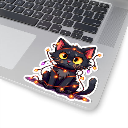 Halloween Sticker - Black Cat