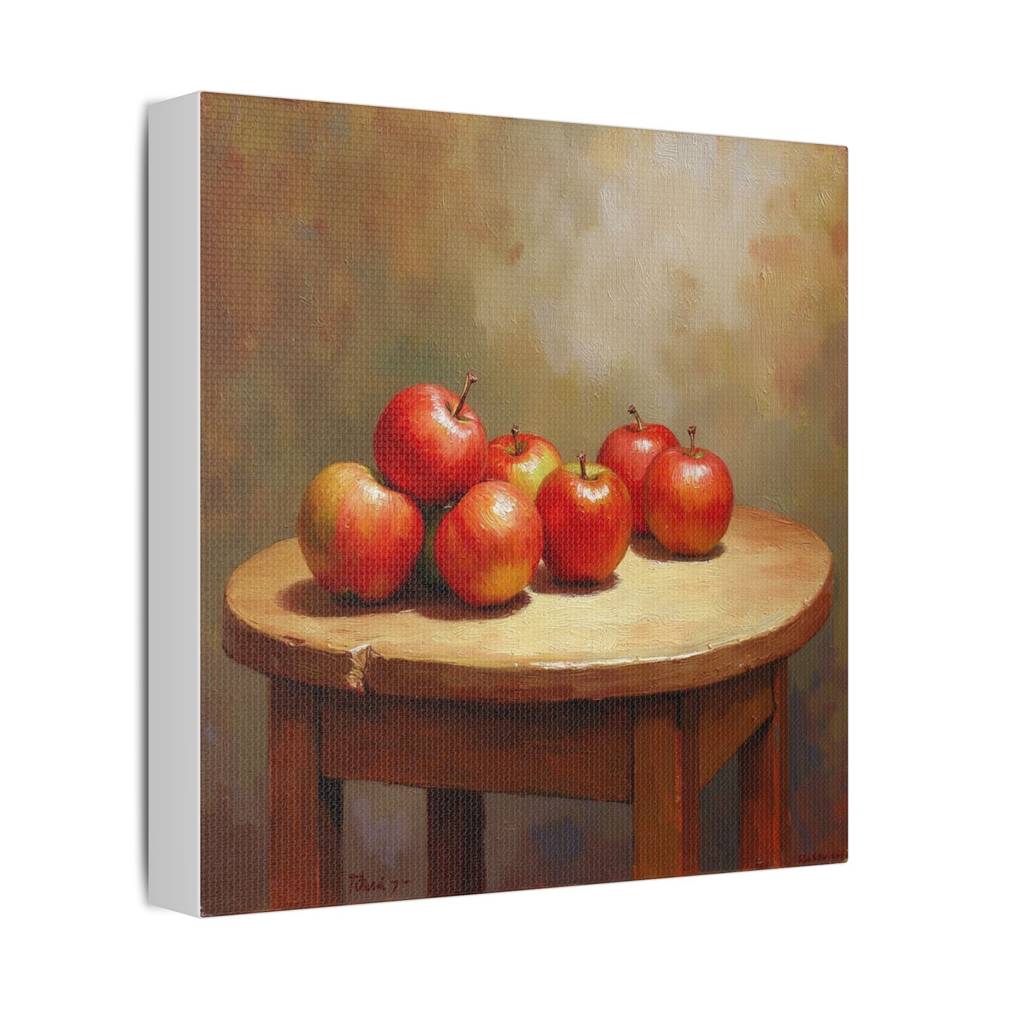 Canvas Art: Red Apples
