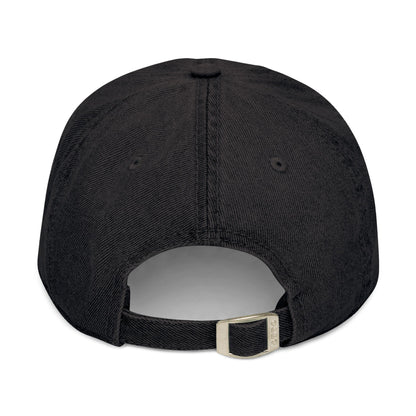 Embroidered Denim Hat for Tennis Lovers