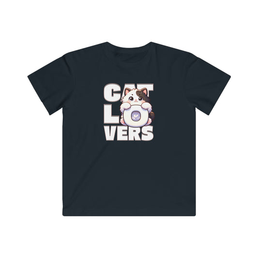 Cat Lovers Kids Tee