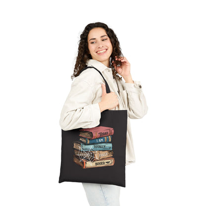 Halloween Tote Bag for Book Lovers