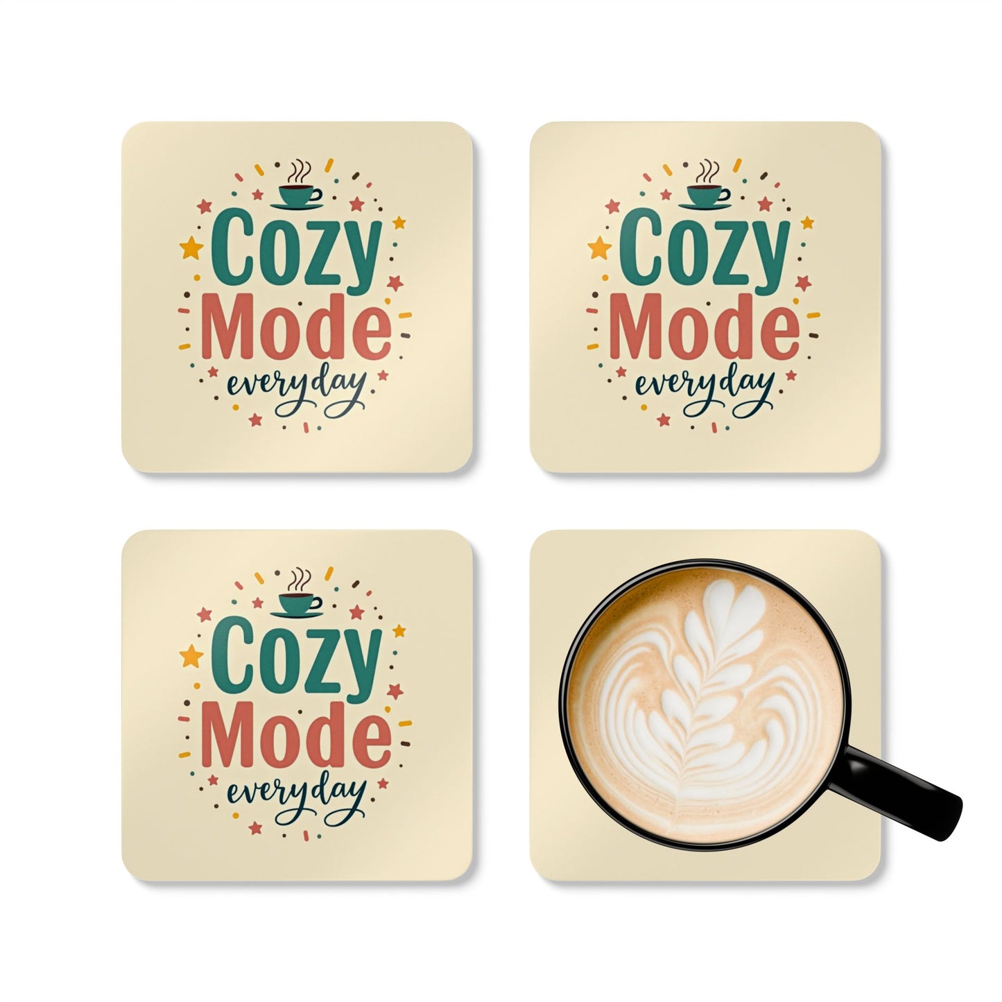 Coaster Set - Cozy Mode Everyday