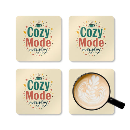 Coaster Set - Cozy Mode Everyday