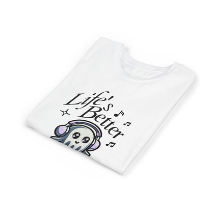 Music Lover Tee Shirt - Life's better with music