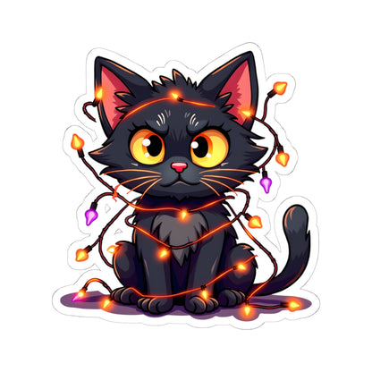 Halloween Sticker - Black Cat
