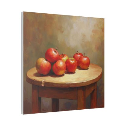 Canvas Art: Red Apples