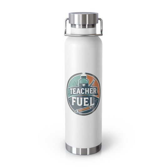 Personalized Water Bottle - Teacher Fuel Design - 22oz