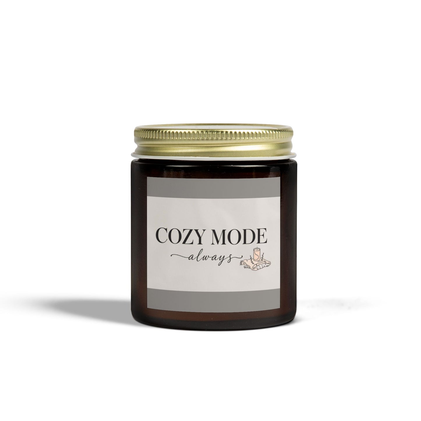 Cozy Mode Scented Candles, Relaxation, Home Decor, Gift Idea, Aromatherapy, Self-Care
