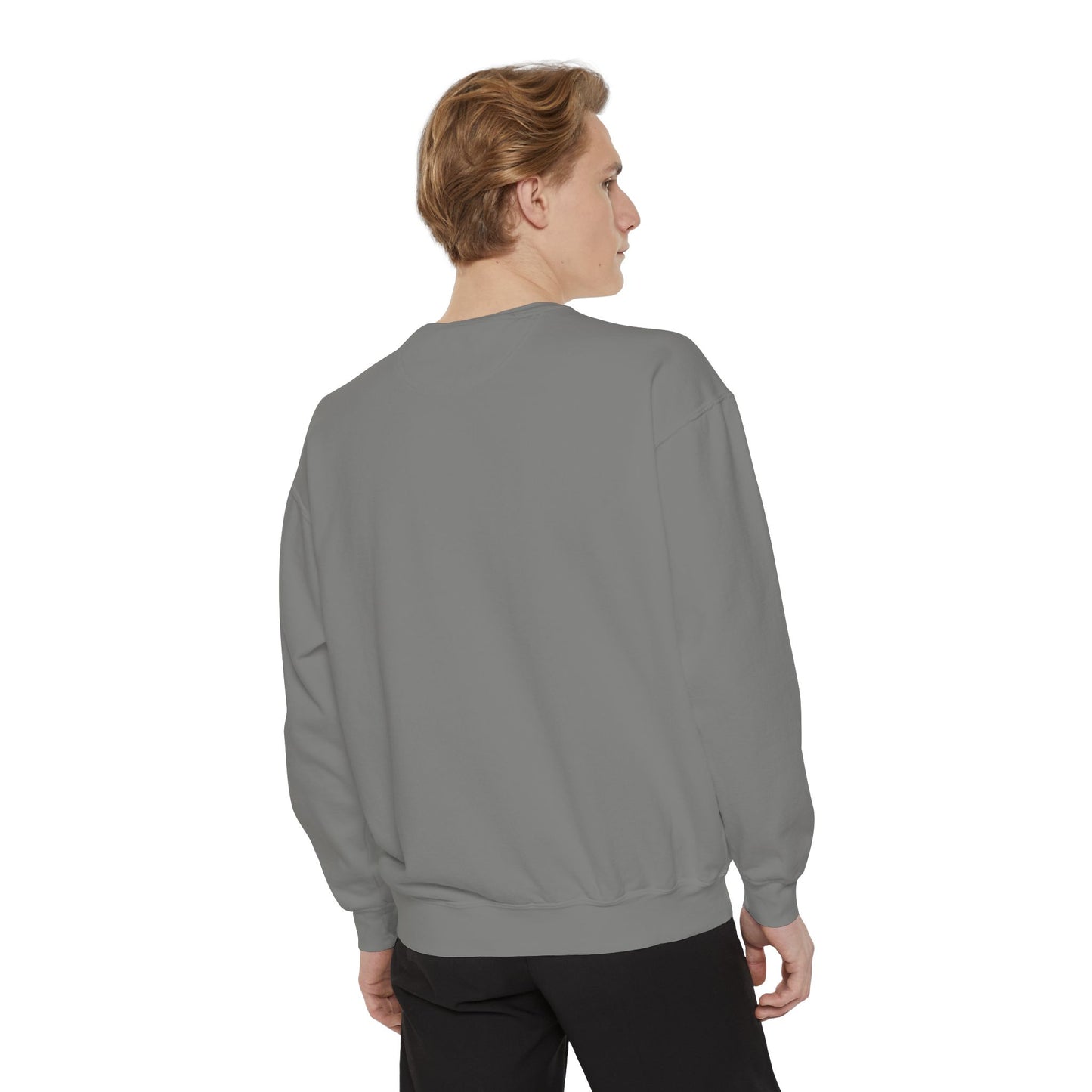 Garment-Dyed Sweatshirt - Way to Happiness Design