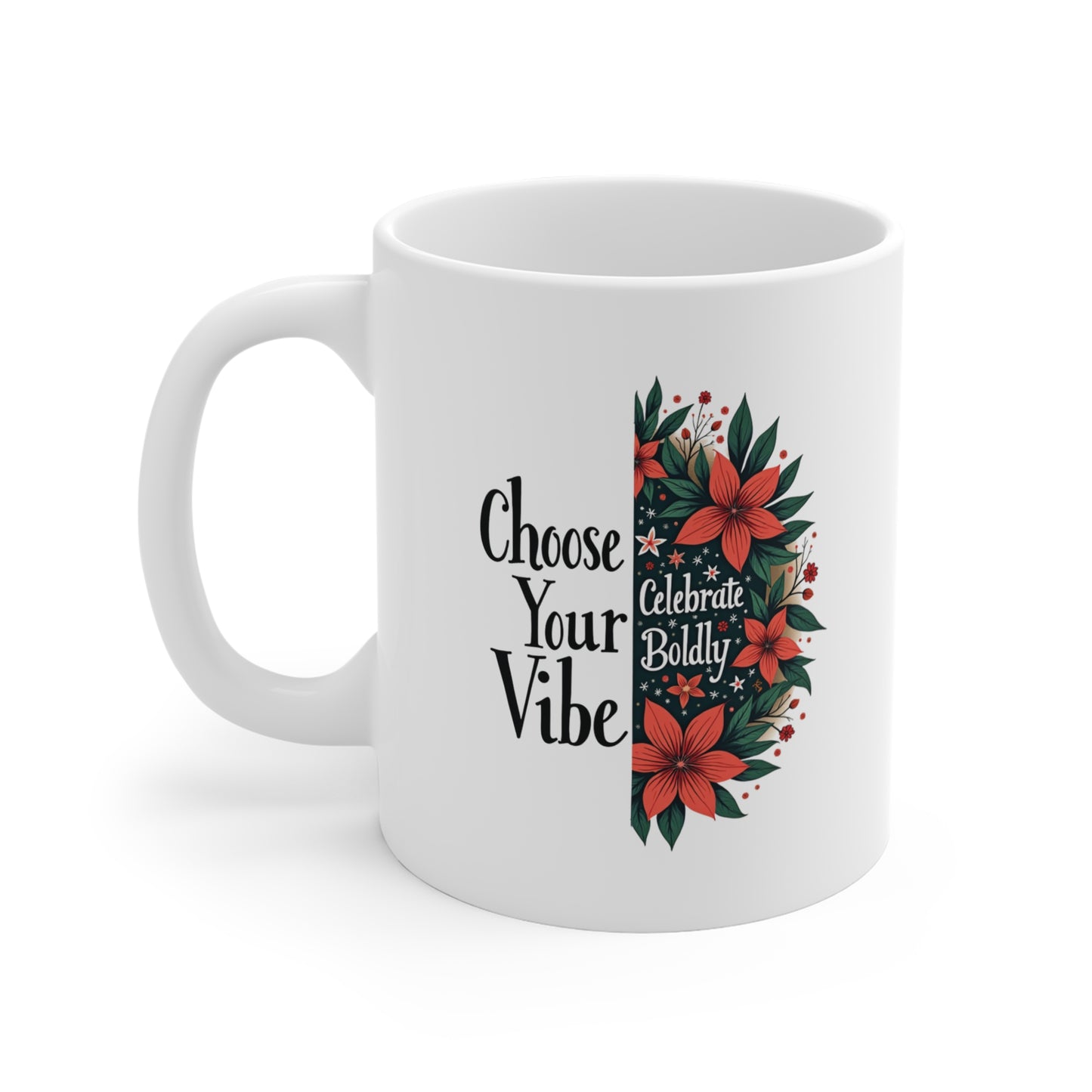 Minimalist vs Maximalist Holiday Aesthetic Mug