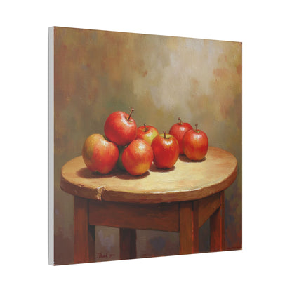 Canvas Art: Red Apples