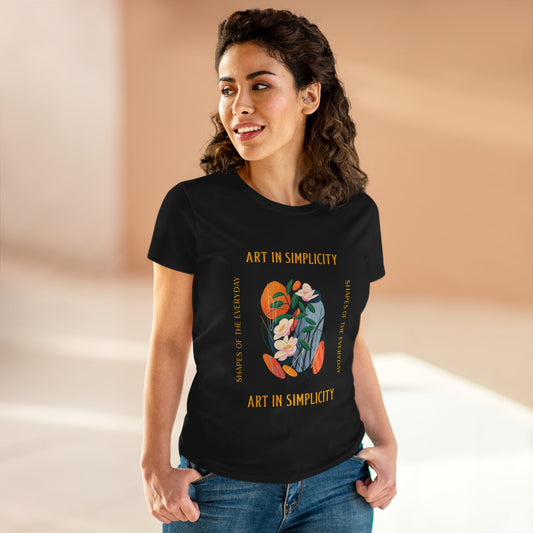 Cotton Tee Art in Simplicity