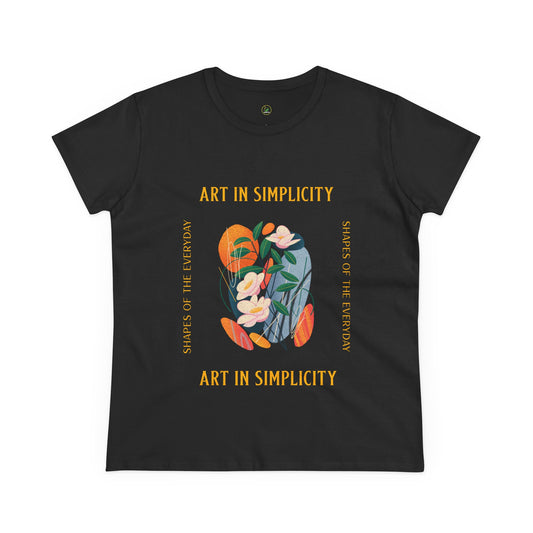 Cotton Tee Art in Simplicity